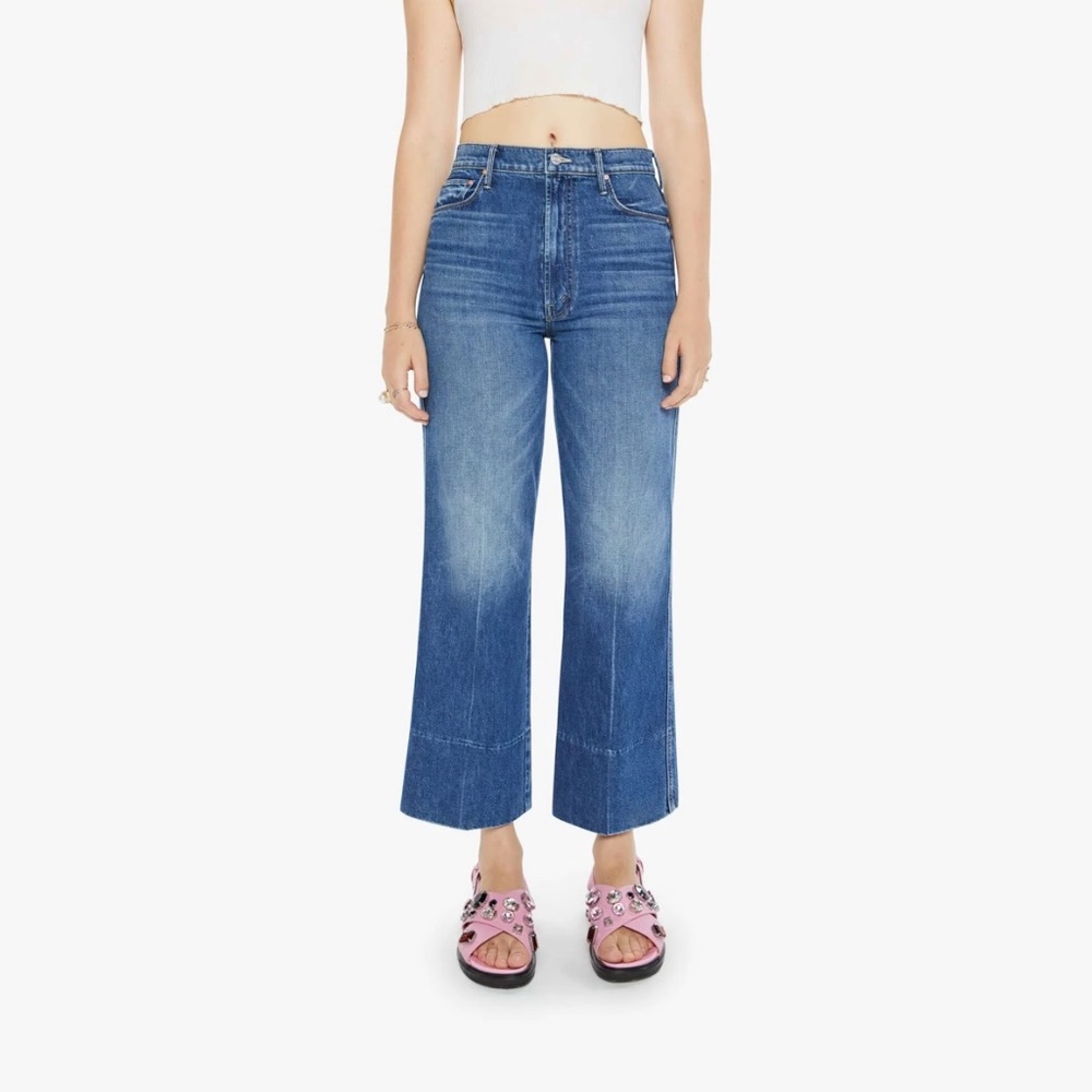 MOTHER Maven Wide Hem Ankle - Size 31